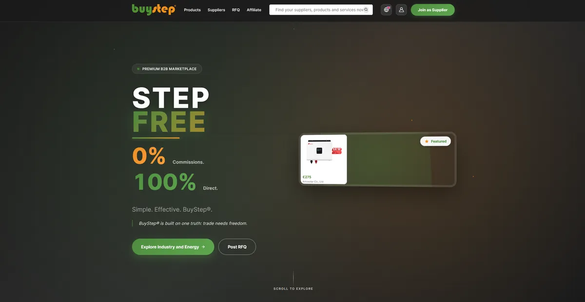 BuyStep - Marketplace B2B Premium